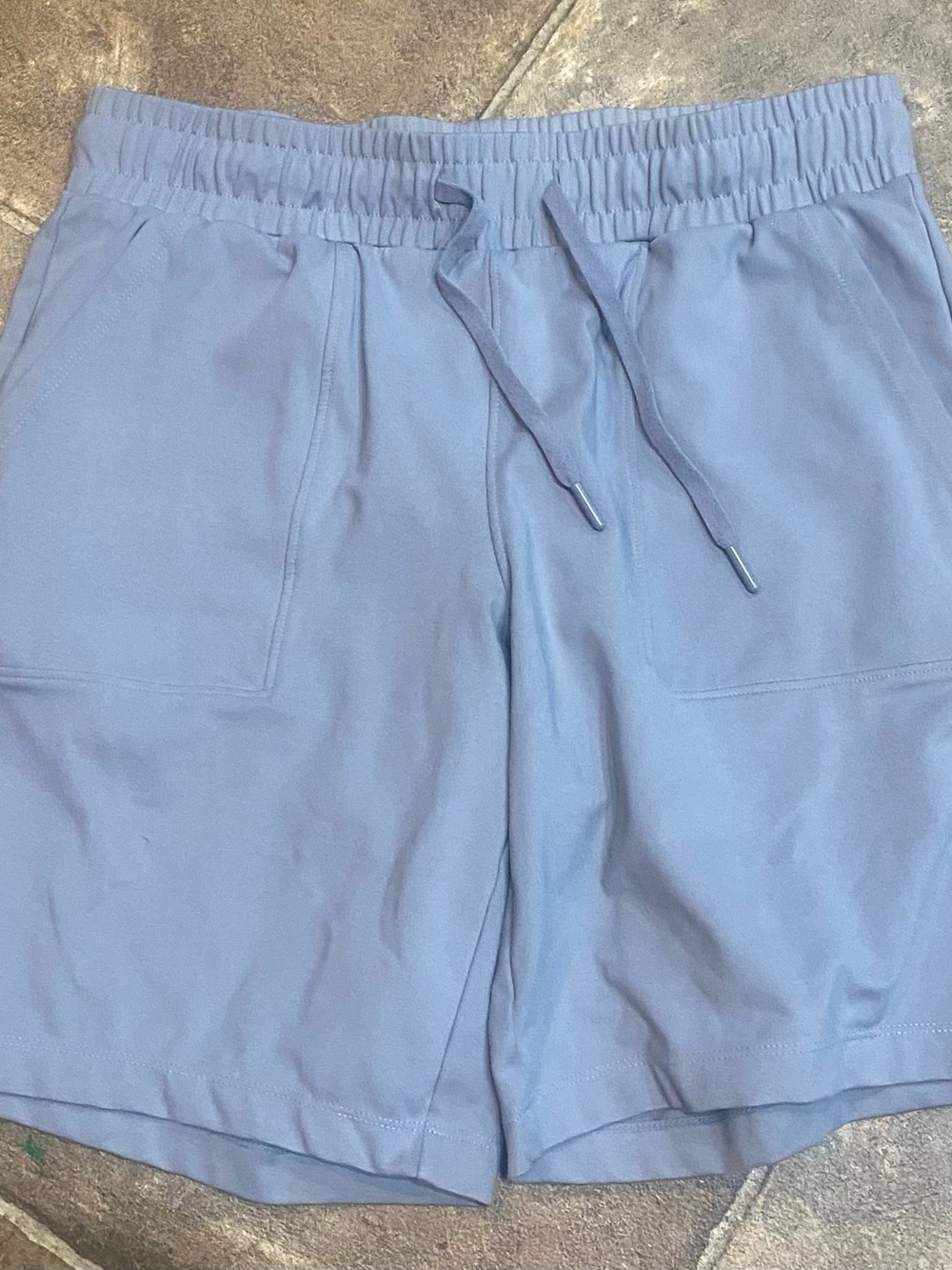 Mondetta Men's Light Blue Athletic Drawstring Shorts